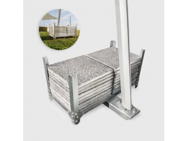 Easy Ballast - ballast base for shade sail poles